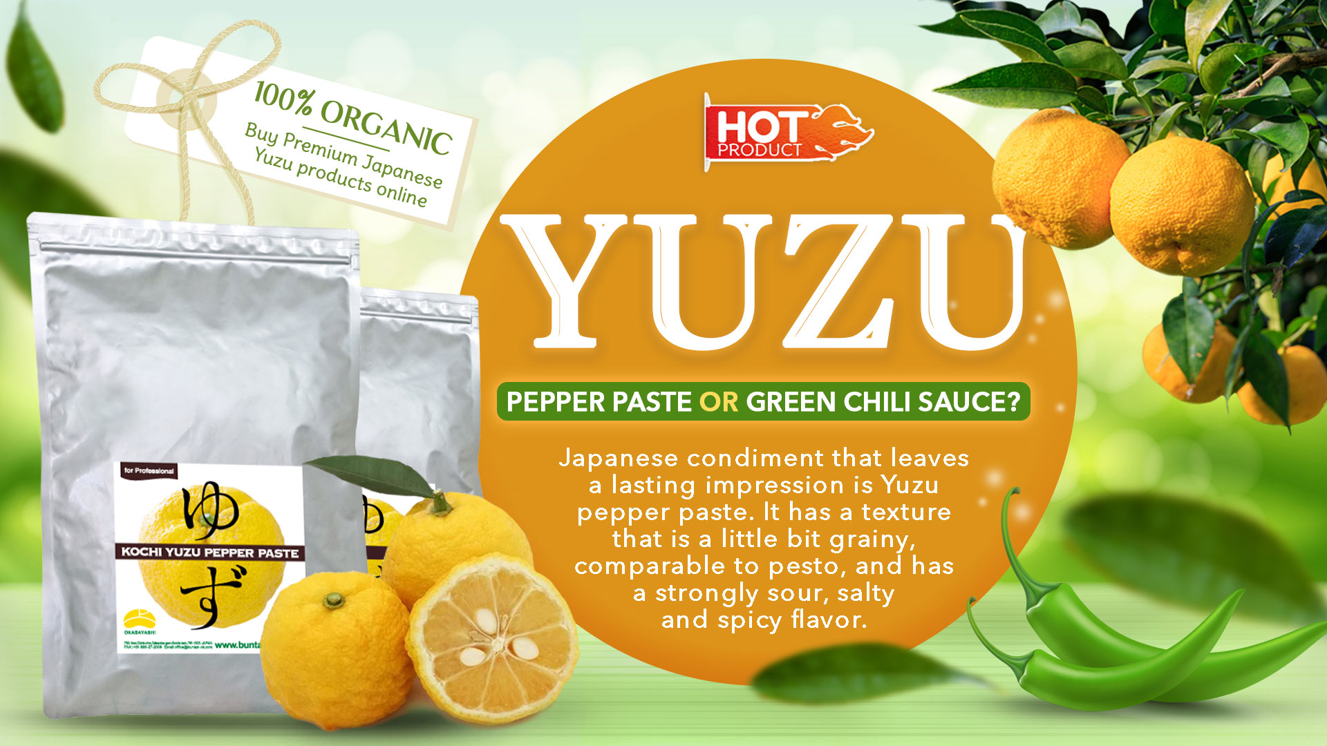 Premium Yuzu from Japan